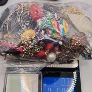 1 Lb Colorful Mixed Bag Craft Jewelry Assortment B3